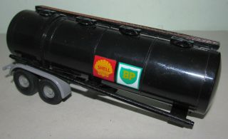 B CORGI 1:50 SCALE TANKER TRAILER IN SHELL BP OIL LIVERY SUIT CODE 3 CONVERSION 2