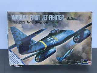 Revell Me 262 A - 1a Swallow Jet Fighter H - 218 :32 Scale Model Kit T76