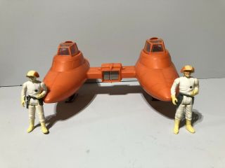Vintage Kenner Star Wars 1980 Twin Pod Cloud Car With 2 Pilots