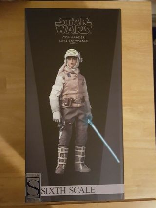 Star Wars 1:6 Scale Commander Luke Skywalker Hoth (sideshow Collectibles)