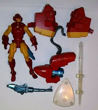 2006 Toy Biz Marvel Legends Iron Man Figure House Of M Box Set Complete