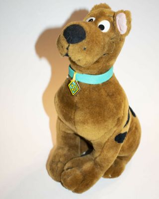 Cartoon Network Scooby Doo Plush 11 " Sitting Dog Stuffed Animal C8283