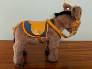 Steiff Mechanical Donkey with Saddle/Bridle 3