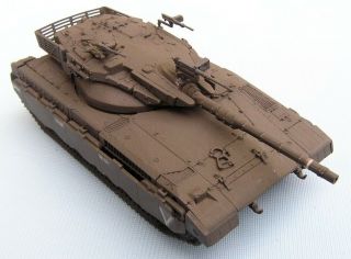 Merkava Mk.  Ii,  Israel Main Battle Tank,  Scale 1/72,  Hand - Made Plastic Model