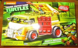 Teenage Mutant Ninja Turtles Party Wagon Van Retro Vehicle Pavement Pounder Tmnt