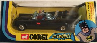 Corgi Batmobile 267 Near 1976 3