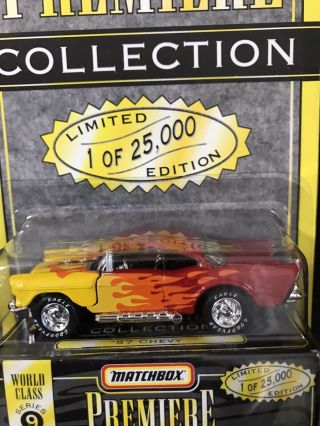 57 Chevy Matchbox Limited Edition 25k