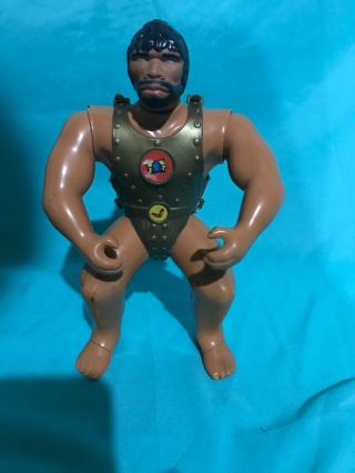 G.  I.  Joe The Intruders Commander Action Figure With Gold Armor Rare