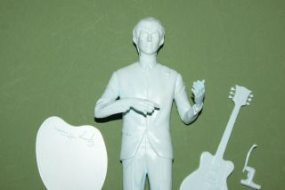 Revell Beatles George Harrison 1/8 Plastic Assembled,  Unpainted Figure (no Box)