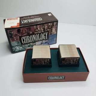 Chronology Family Card Game For All Time - 2 - 8 Players,  Learning History - 1996
