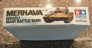 Tamiya 1/35 Scale Merkava Israeli Main Battle Tank NEW/OPEN BOX 2