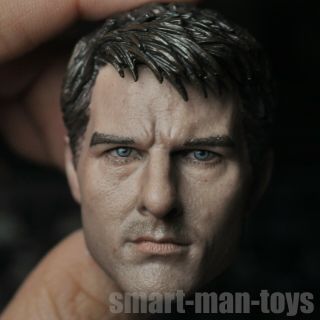1/6 Scale Tom Cruise Head Sculpt Edge Of Tomorrow Fit 12  Figure Body