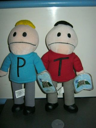 Rare South Park Phillip & Terrance 10 " Plush Toy Doll Figures By Fun 4 All Mwt