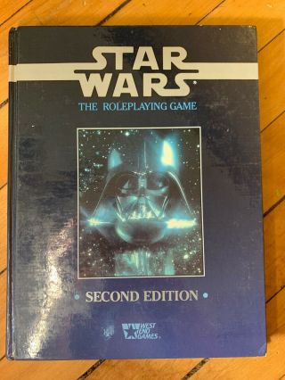 Star Wars The Roleplaying Game 2nd Edition By Bill Smith.  West End Games.