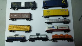 N Scale Miscellaneous Freight Cars (10)