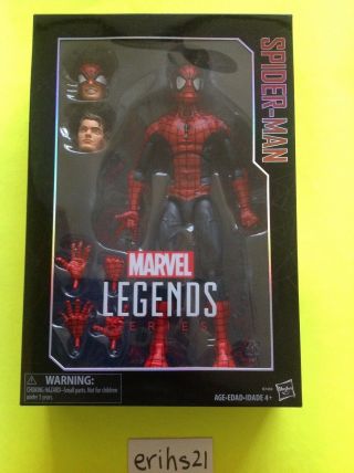 Marvel Legends Series 12 " Inch Spider - Man Box Spiderman Peter Parker