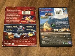 Disney Pixar CARS / PLANES FIRE & RESCUE DVD SET 2