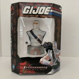 G.  I.  Joe Storm Shadow Mini Bust Statue Cobra Palisades Limited Edition 3236/4500