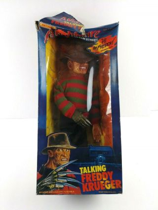 1989 Matchbox A Nightmare On Elm Street Talking Freddy Krueger 18 "