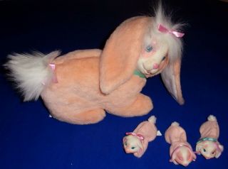 Vtg Hasbro Bunny Surprise 3 Babies