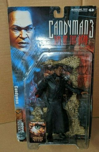 2001 Mcfarlane Movie Maniacs Candyman 3 Day Of The Dead Action Figure