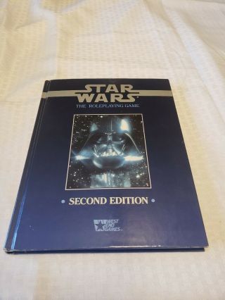 Star Wars The Roleplaying Game 2nd Edition,  Bill Smith Hardcover West End Games