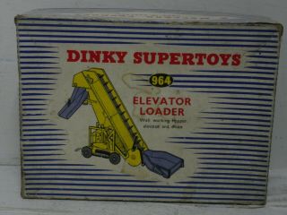 Very Old Boxed Dinky Supertoys 964 Elevator Loader - L@@k