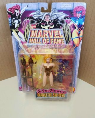 Toy Biz Marvel Hall Of Fame She Force Shanna The She - Devil Action Figure