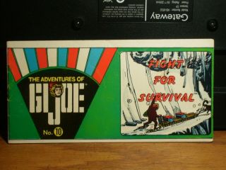 Vintage 1969 Adventures Of Gi Joe Fight For Survival Comic Adventure Team