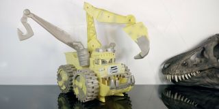 Rare Disney Cars Screaming Banshee Maters Yellow Junk Yard Tractor Sound