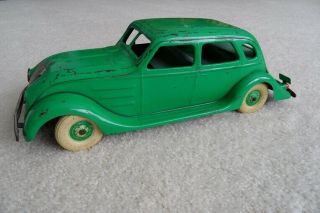 Kingsbury Chrysler Airflow Sedan – Pressed Steel Vintage Toy Car