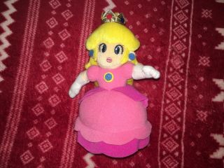 Rare Sanei Mario Party 5 Peach Plush Nintendo Toy Doll Japan Import S 2004