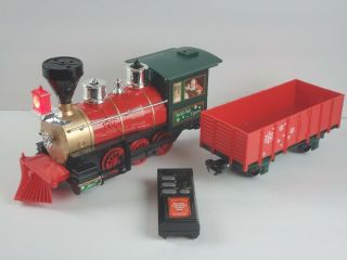 Locomotive With Tender From North Pole Express Christmas Train Set,  Remote