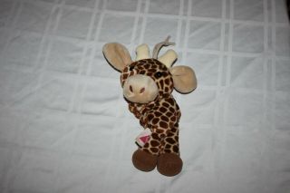 1988 Dakin Giraffe Musical Crib Pull Toy Stuffed Animal Plush