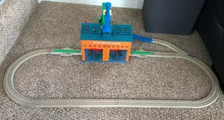 Thomas And Friends Trackmaster Spin & Fix Train Track Set 100 Complete