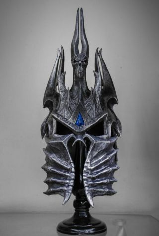 Wow World Of Warcraft Helm Of Domination Lich King Death Knights Helmet Cosplay