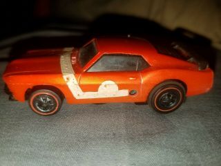 1969 Red Line Sizzler Hot Wheels Mustang