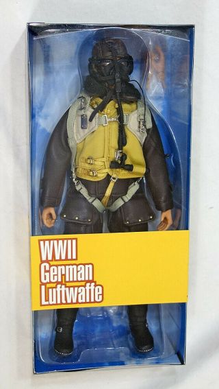 Threezero 12 " Wwii German Luftwaffe Pilot 1:6 Action Figure W/ Box