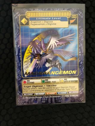 Digimon Digi - Battle Card Game Series 3 Magnaangemon Bo - 142 Gold Text Rare