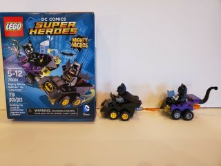 Lego Dc Comics Heroes 76061 Mighty Micros: Batman Vs.  Catwoman - Complete
