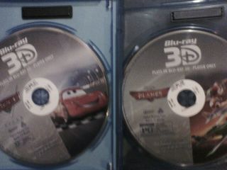 Pixars - Cars - 3D/Planes - 3D - DVDS 2