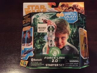Star Wars Force Link 2.  0 With Han Solo 3.  75 " Starter Set Wearable Tech Bluetooth