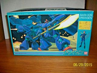 Bandai Gundam 1/144 Scale Model Kit Amx - 009 Dreissen Zz Ser 16