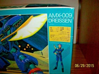 Bandai Gundam 1/144 scale Model Kit AMX - 009 Dreissen ZZ Ser 16 2