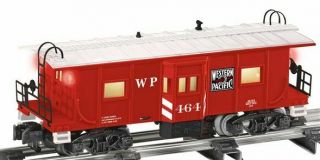 American Flyer 6 - 48754 S Scale Western Pacific Bay Window Caboose Ln/box