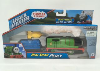 Thomas & Friends Real Steam Percy Track Master Motorized Railway Engine Series