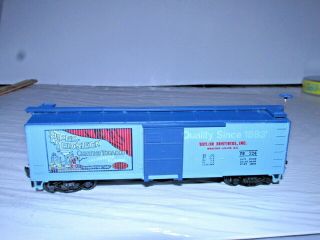 Ho Piper Heidsieck Chewing Tobacco Tb 724 Blue Box Train Car N.  C.  Ex.  Doors Open
