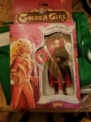 1984 Galoob Golden Girl Dragon Queen Figure
