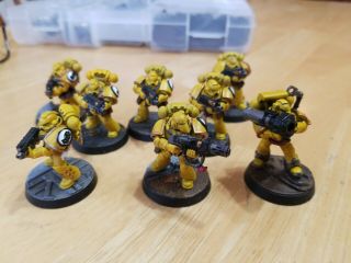 Tactical Squad X8 - Imperial Fists - Space Marines - Warhammer 40k