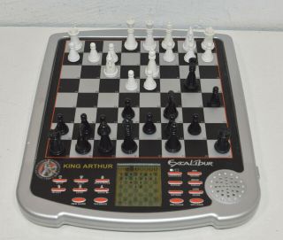 Excalibur King Arthur Advanced Electronic Chess Game Model 915